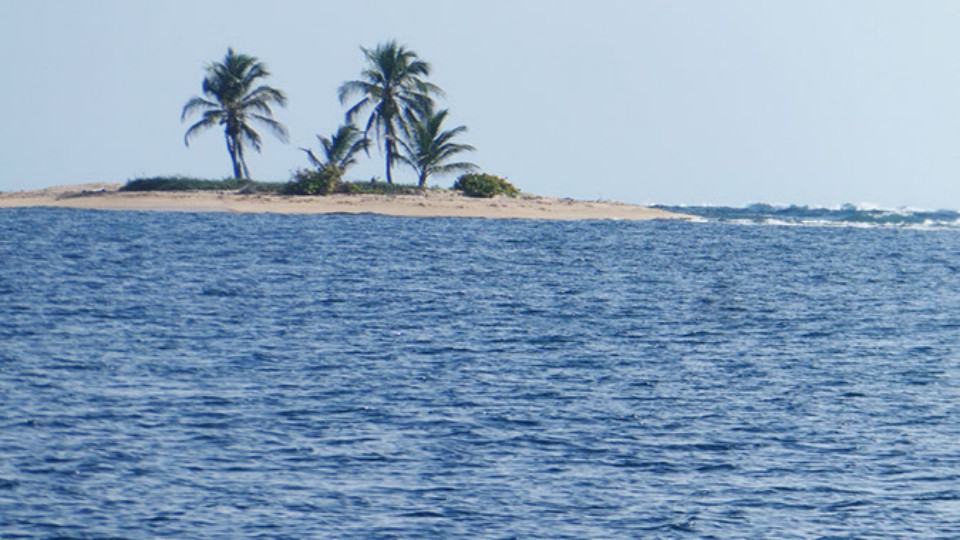 kleine Palminsel San Blas