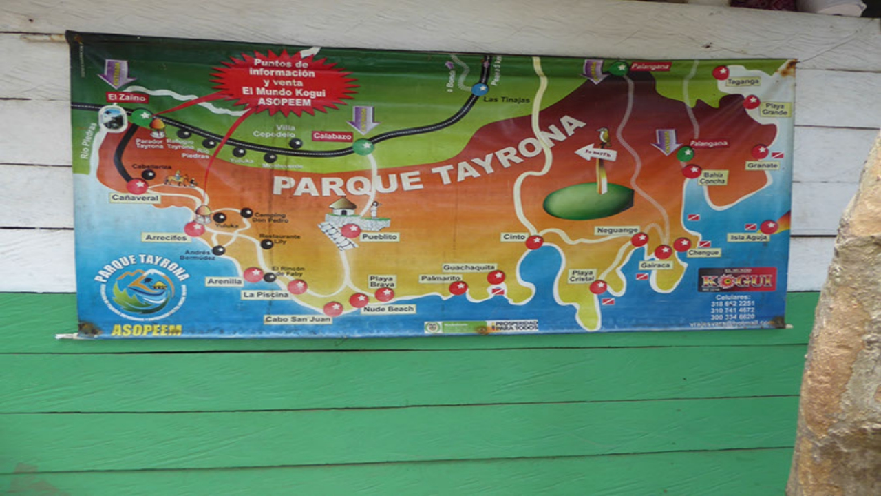 Tayrona map