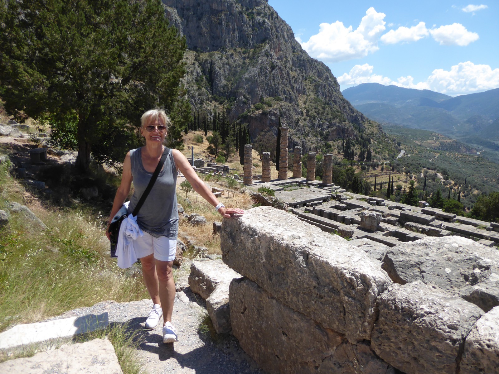 bergwärts in Delphi